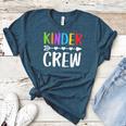 Kinder Crew Shirt Kindergarten Boy Girl Student Teacher Women's Heather T-Shirt Heather Deep Teal Kinder Crew Shirt Kindergarten Boy Girl Student Teacher Women's Heather T-Shirt Heather Deep Teal