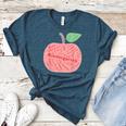 Kindergarten Apple Word Art For Teachers & Students Women's Heather T-Shirt Heather Deep Teal Kindergarten Apple Word Art For Teachers & Students Women's Heather T-Shirt Heather Deep Teal