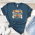 Kindergarten Dream Ghost Team Fall Halloween Spooky Teachers Women's Heather T-Shirt Heather Deep Teal