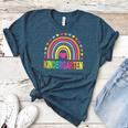 Kindergarten Rainbow Girls Boys Teacher Team Kinder Squad Women's Heather T-Shirt Heather Deep Teal Kindergarten Rainbow Girls Boys Teacher Team Kinder Squad Women's Heather T-Shirt Heather Deep Teal