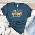 Kindergarten Teacher Wildflower Back To School Floral Outfit Men Women Women's Heather T-Shirt Heather Deep Teal Kindergarten Teacher Wildflower Back To School Floral Outfit Men Women Women's Heather T-Shirt Heather Deep Teal