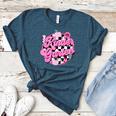 Kindergarten Teacher Women Checkered First Day Of School Women's Heather T-Shirt Heather Deep Teal Kindergarten Teacher Women Checkered First Day Of School Women's Heather T-Shirt Heather Deep Teal