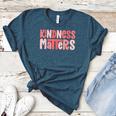 Kindness Matters Anti Bullying Shirts Teacher Child Women's Heather T-Shirt Heather Deep Teal Kindness Matters Anti Bullying Shirts Teacher Child Women's Heather T-Shirt Heather Deep Teal