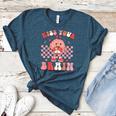 Kiss Your Brain Valentines Test Day Teacher Squad Kids Women's Heather T-Shirt Heather Deep Teal Kiss Your Brain Valentines Test Day Teacher Squad Kids Women's Heather T-Shirt Heather Deep Teal