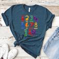 Learning Math Numbers Counting Back To School Teacher For Men Women Girls Kids Women's Heather T-Shirt Heather Deep Teal Learning Math Numbers Counting Back To School Teacher For Men Women Girls Kids Women's Heather T-Shirt Heather Deep Teal
