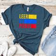 Leer Es Poder Colombian Spanish Teacher Maestra Colombia Women's Heather T-Shirt Heather Deep Teal