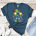 Level Up Your Education Gaming Inspired Teacher Gamers For Men Women Kids Women's Heather T-Shirt Heather Deep Teal