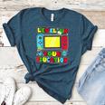 Level Up Your Education Gaming Inspired Teacher Gamers Women's Heather T-Shirt Heather Deep Teal Level Up Your Education Gaming Inspired Teacher Gamers Women's Heather T-Shirt Heather Deep Teal