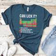 Can I Lick It Periodic Table Science Teacher Boy And Girls Women's Heather T-Shirt Heather Deep Teal