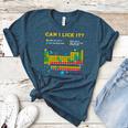 Can I Lick It Periodic Table Science Teacher Student Premium Tri-Blend Women's Heather T-Shirt Heather Deep Teal Can I Lick It Periodic Table Science Teacher Student Premium Tri-Blend Women's Heather T-Shirt Heather Deep Teal