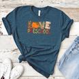 Love Preschool Happy Fall Thanksgiving Women Teacher Women's Heather T-Shirt Heather Deep Teal Love Preschool Happy Fall Thanksgiving Women Teacher Women's Heather T-Shirt Heather Deep Teal