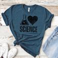 I Love Science Lover Teacher Scientist Sciences Women's Heather T-Shirt Heather Deep Teal I Love Science Lover Teacher Scientist Sciences Women's Heather T-Shirt Heather Deep Teal