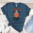 Mad Scientist Pumpkin Science Teacher Halloween Costume Kids Women's Heather T-Shirt Heather Deep Teal