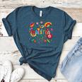 Maestra Flowers Spanish Teacher Cinco De Mayo Women's Heather T-Shirt Heather Deep Teal Maestra Flowers Spanish Teacher Cinco De Mayo Women's Heather T-Shirt Heather Deep Teal
