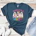 Maestra Pantasmas Conchas Teacher Mexican Halloween Women's Heather T-Shirt Heather Deep Teal
