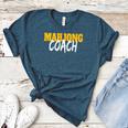 Mahjong Coach Coaching Trainer Teacher Women's Heather T-Shirt Heather Deep Teal Mahjong Coach Coaching Trainer Teacher Women's Heather T-Shirt Heather Deep Teal