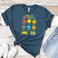 Math Cat Geometry Back To School Mathematics Teacher Women's Heather T-Shirt Heather Deep Teal