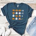 Math Teacher Halloween Equation Pumpkin Ghost Candy Corn Women's Heather T-Shirt Heather Deep Teal Math Teacher Halloween Equation Pumpkin Ghost Candy Corn Women's Heather T-Shirt Heather Deep Teal