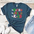 Be Merry Be Jolly Be Kind Merry Christmas Teacher Xmas Pjs Women's Heather T-Shirt Heather Deep Teal Be Merry Be Jolly Be Kind Merry Christmas Teacher Xmas Pjs Women's Heather T-Shirt Heather Deep Teal
