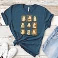 Music Teacher Orchestra Spooky Halloween Ghost Band Women's Heather T-Shirt Heather Deep Teal Music Teacher Orchestra Spooky Halloween Ghost Band Women's Heather T-Shirt Heather Deep Teal