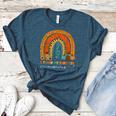 Music Teacher I Teach My Favorite Musicians Autumn Rainbow Men Women Women's Heather T-Shirt Heather Deep Teal