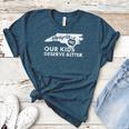 NC Red For Ed North Carolina Teacher Strike T-Shirt For Men Women Kids Women's Heather T-Shirt Heather Deep Teal