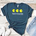 Nerdy Pac-Math Nom Retro Game Precalculus Math Teacher Women's Heather T-Shirt Heather Deep Teal Nerdy Pac-Math Nom Retro Game Precalculus Math Teacher Women's Heather T-Shirt Heather Deep Teal