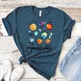 Neurodiverse Universe Space Planet Special Education Teacher Women's Heather T-Shirt Heather Deep Teal