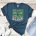One Lucky Teacher Coquette Bow St Patricks Day Teacher Women's Heather T-Shirt Heather Deep Teal