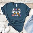 Pas De Boo-Ree Teachers Halloween Costume Ballet Dancers Women's Heather T-Shirt Heather Deep Teal Pas De Boo-Ree Teachers Halloween Costume Ballet Dancers Women's Heather T-Shirt Heather Deep Teal