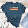 PE TEACHER Job Title Profession Birthday Worker Idea Women's Heather T-Shirt Heather Deep Teal PE TEACHER Job Title Profession Birthday Worker Idea Women's Heather T-Shirt Heather Deep Teal