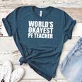 PE Teacher Women's Heather T-Shirt Heather Deep Teal PE Teacher Women's Heather T-Shirt Heather Deep Teal