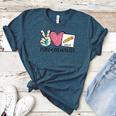 Peace Love Visuals Special Education Teacher Dream Team Women's Heather T-Shirt Heather Deep Teal Peace Love Visuals Special Education Teacher Dream Team Women's Heather T-Shirt Heather Deep Teal
