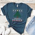 Pi Tree Christmas Math Teacher Ugly Sweater Men Women Kids Women's Heather T-Shirt Heather Deep Teal Pi Tree Christmas Math Teacher Ugly Sweater Men Women Kids Women's Heather T-Shirt Heather Deep Teal