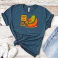 Pickle Reading Books Bookworm Teacher Librarian Kids Retro Women's Heather T-Shirt Heather Deep Teal Pickle Reading Books Bookworm Teacher Librarian Kids Retro Women's Heather T-Shirt Heather Deep Teal