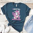 Pink Unicorn Spanish Teacher Regalos Para Bilingue Teacher Women's Heather T-Shirt Heather Deep Teal