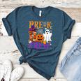 Pre-K Boo Crew Teacher Student Halloween Costume Women's Heather T-Shirt Heather Deep Teal Pre-K Boo Crew Teacher Student Halloween Costume Women's Heather T-Shirt Heather Deep Teal
