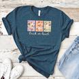 Preppy Goose Teacher Trick Or Teach Halloween Teacher Goose Women's Heather T-Shirt Heather Deep Teal Preppy Goose Teacher Trick Or Teach Halloween Teacher Goose Women's Heather T-Shirt Heather Deep Teal