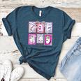 Preppy Spooky Teacher Halloween Ghost Coquette Bow Autumn Women's Heather T-Shirt Heather Deep Teal Preppy Spooky Teacher Halloween Ghost Coquette Bow Autumn Women's Heather T-Shirt Heather Deep Teal