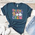 Preschool Boo Crew Preschool Teacher Student Halloween Women's Heather T-Shirt Heather Deep Teal Preschool Boo Crew Preschool Teacher Student Halloween Women's Heather T-Shirt Heather Deep Teal