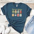 Preschool Is My Jam Retro Preschool Teacher Back To School Women's Heather T-Shirt Heather Deep Teal