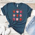Preschool Is My Jam Strawberry Teacher First Day Of School Women's Heather T-Shirt Heather Deep Teal Preschool Is My Jam Strawberry Teacher First Day Of School Women's Heather T-Shirt Heather Deep Teal