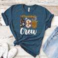 Principal Boo Crew Ghost Halloween Teachers School Matching Women's Heather T-Shirt Heather Deep Teal