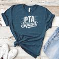 PTA Squad Parent Teacher Association Back To School Teacher Women's Heather T-Shirt Heather Deep Teal