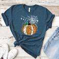 Pumpkin Music Teacher Halloween Fall Music Notes Autumn Women's Heather T-Shirt Heather Deep Teal Pumpkin Music Teacher Halloween Fall Music Notes Autumn Women's Heather T-Shirt Heather Deep Teal