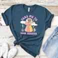 Take Me To Your Readers Alien Teacher Halloween Literacy Women's Heather T-Shirt Heather Deep Teal Take Me To Your Readers Alien Teacher Halloween Literacy Women's Heather T-Shirt Heather Deep Teal