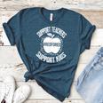 Red For Ed 2019 Support Teachers Support Kids Teacher Women's Heather T-Shirt Heather Deep Teal Red For Ed 2019 Support Teachers Support Kids Teacher Women's Heather T-Shirt Heather Deep Teal
