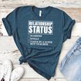Relationship Status Taken By Super Hot Teacher Women's Heather T-Shirt Heather Deep Teal Relationship Status Taken By Super Hot Teacher Women's Heather T-Shirt Heather Deep Teal