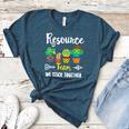 Resource Team Cactus Crew Resource Teacher Squad Women's Heather T-Shirt Heather Deep Teal Resource Team Cactus Crew Resource Teacher Squad Women's Heather T-Shirt Heather Deep Teal