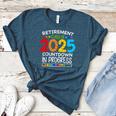 Retirement Class Of 2025 Teacher Countdown Loading Teacher Women's Heather T-Shirt Heather Deep Teal